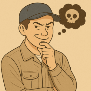 悪徳業者のイラスト