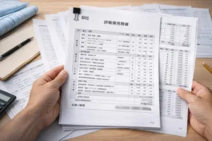 B社のわかりやすい見積もりイメージ