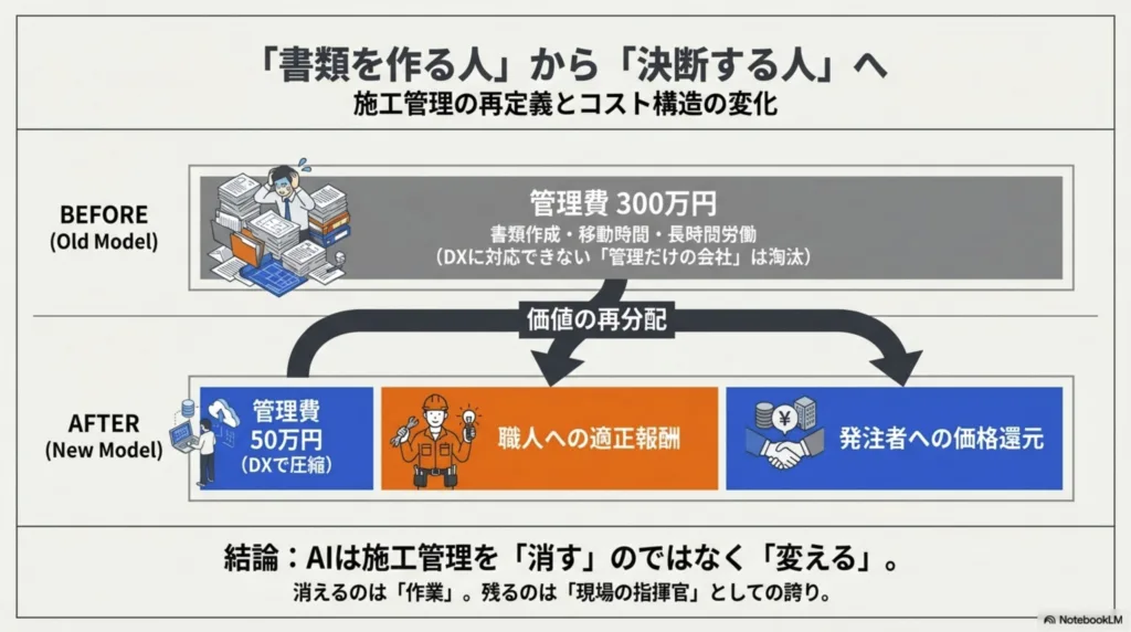 書類を作る人から決断する人へ。建設業でAIを活用しよう