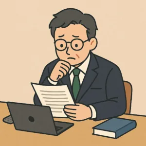 意外と稼げない一級建築士のイラスト