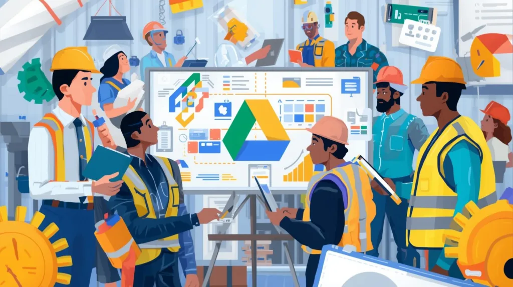 建設業こそgoogleドライブ！写真・資料・図面の共有