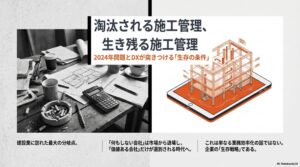 施工管理会社が生き残るための3条件——2024年問題・DX・多角化