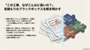 工事見積もりの内訳を徹底解説｜人工単価と適正価格の見方